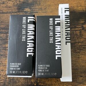 New in box Set of two Woke up Like this IL MAKIAGE foundation 035 & Black liner.